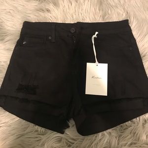 Kancan black shorts NWT